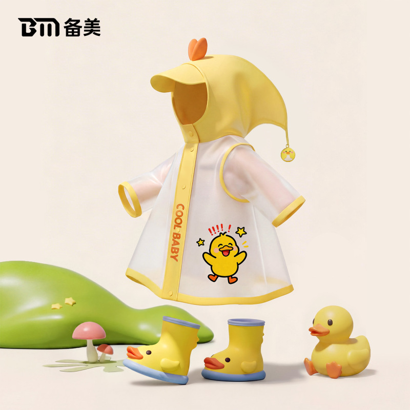 Bemei Children's Raincoat for Ages 3-6, Suitable for Kindergarten and Elementary School Students, with a Backpack Compartment, Eva Raincoat and Poncho Bemei Children's Raincoat for Ages 3-6, Suitable for Kindergarten and Elementary School Students, with a Backpack Compartment, Eva Raincoat and Poncho