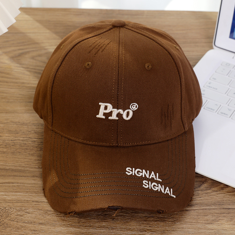 Gorra de Béisbol Estilo Coreano RAYA Primavera/Verano, Gorra de Visera Extra Profunda Unisex para Cabeza Grande, Otoño/Invierno