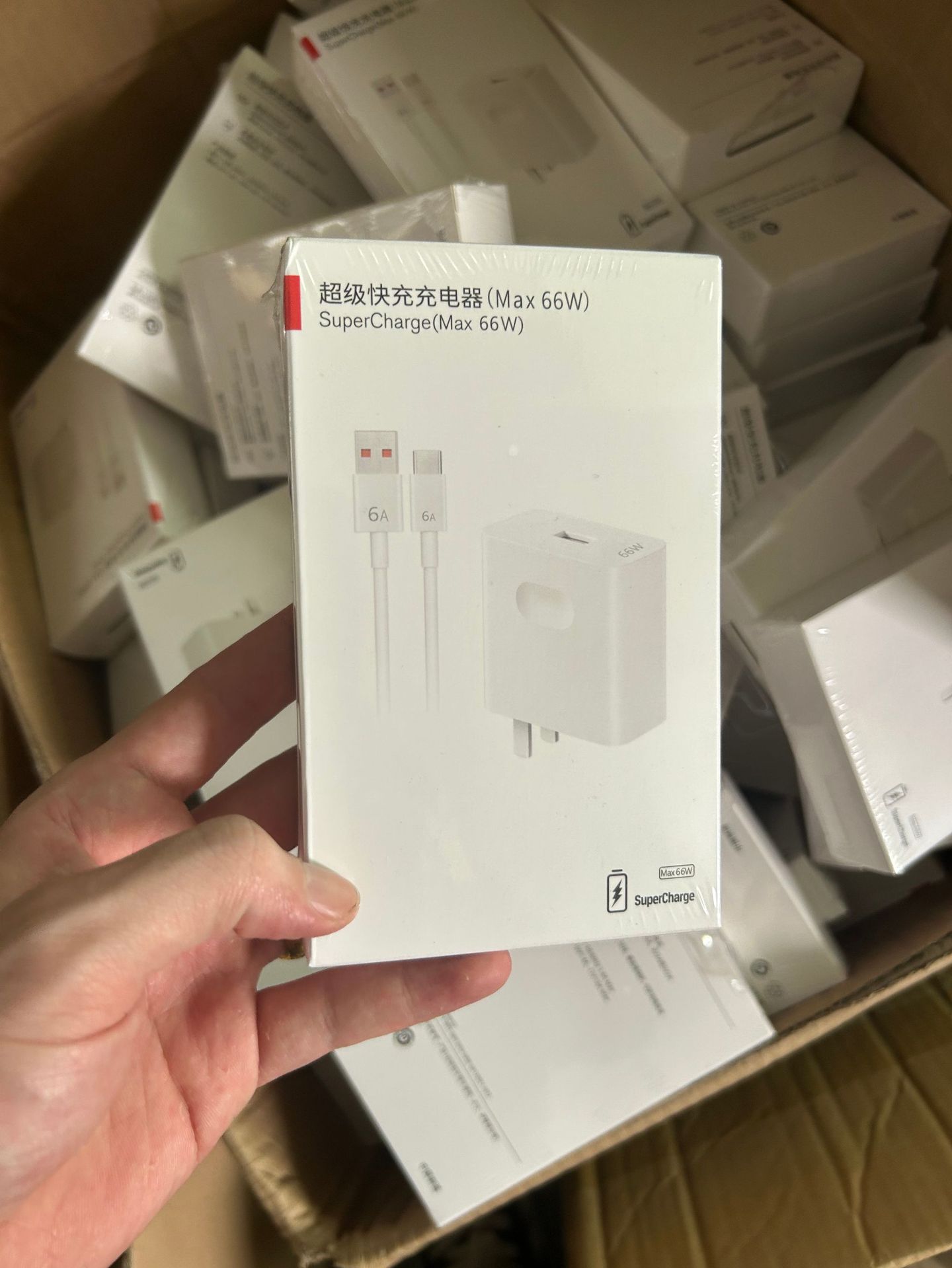 66W carga súper rápida