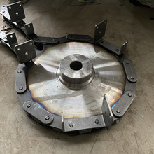 厂家批发大滚珠链条双节距链条不锈钢链轮碳钢输送链条异形链条