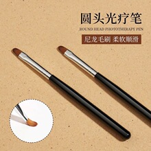 工厂现货 双头刷眼影刷海绵头眼影棒斜角头眉刷睫毛卷化妆刷工具