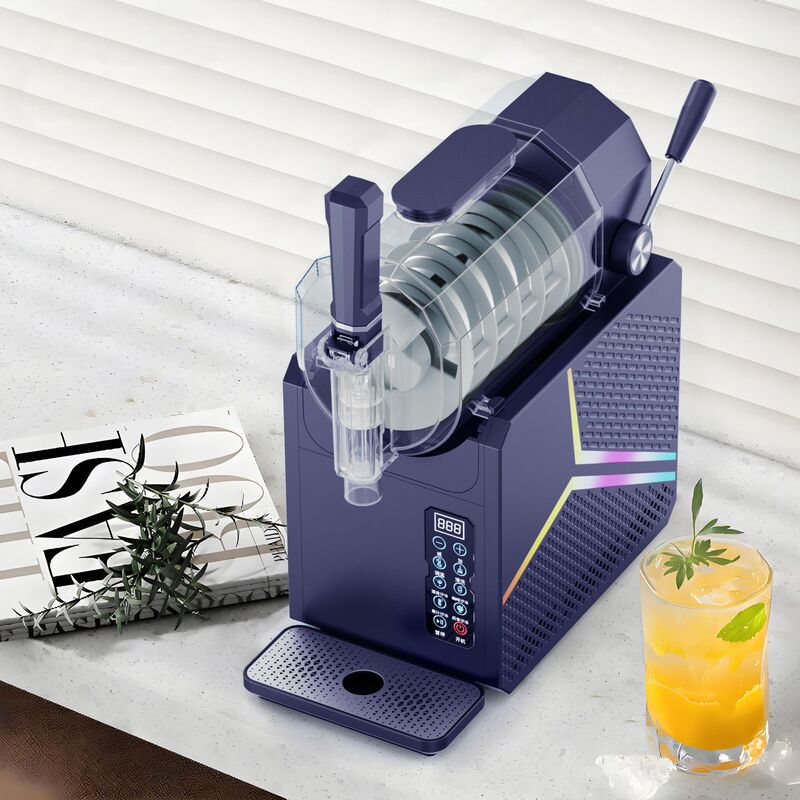 製氷機小型家庭用冷飲雪泥機2.5L単気筒全自動洗浄アイスクリームアイスクリーム機|undefined