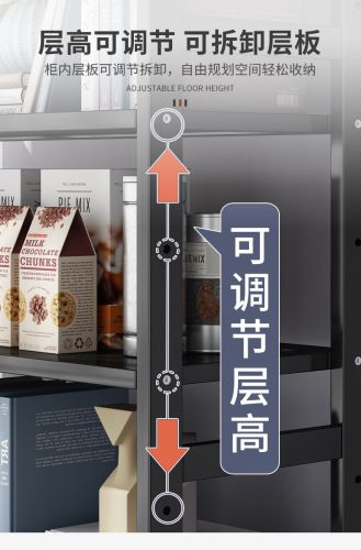 Storage rack floor-standing multi-layer supplies kitchen household pot seasoning multi-functional rack microwave dish storage rack