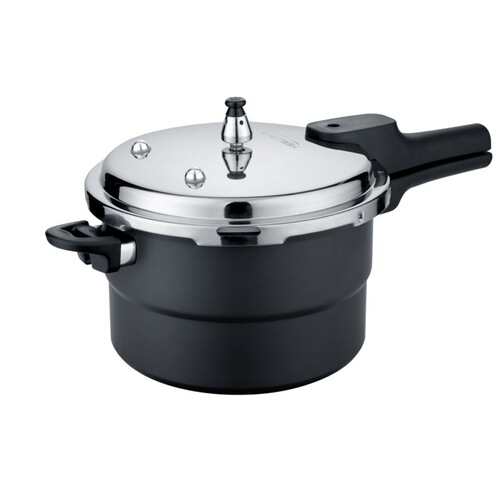 Cross-border stainless steel high-pressure cooker for home gas stove induction cooker universal explosion-proof commercial large capacity double-bottom pressure cooker