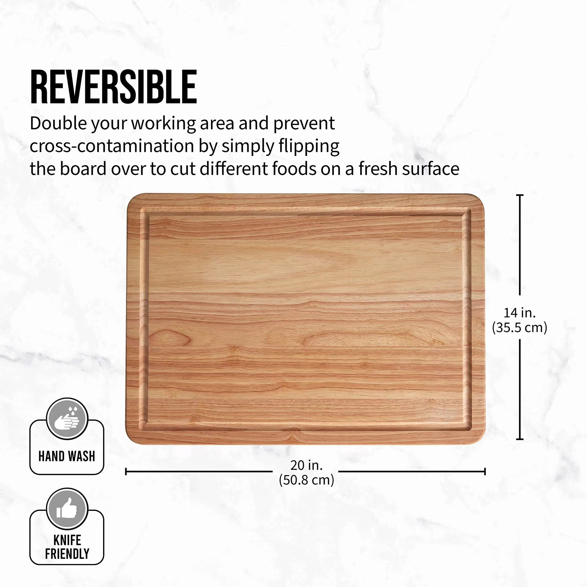 Tablero de madera, tablero de corte de madera sólida, tablero de corte de madera, tablero de corte de cocina, tablero de filete ranurado