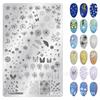 Quality DIY printing steel plate zjoy-pius version of the nail printing template 1-100 pattern