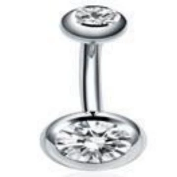 Belly button piercing, internet celebrity