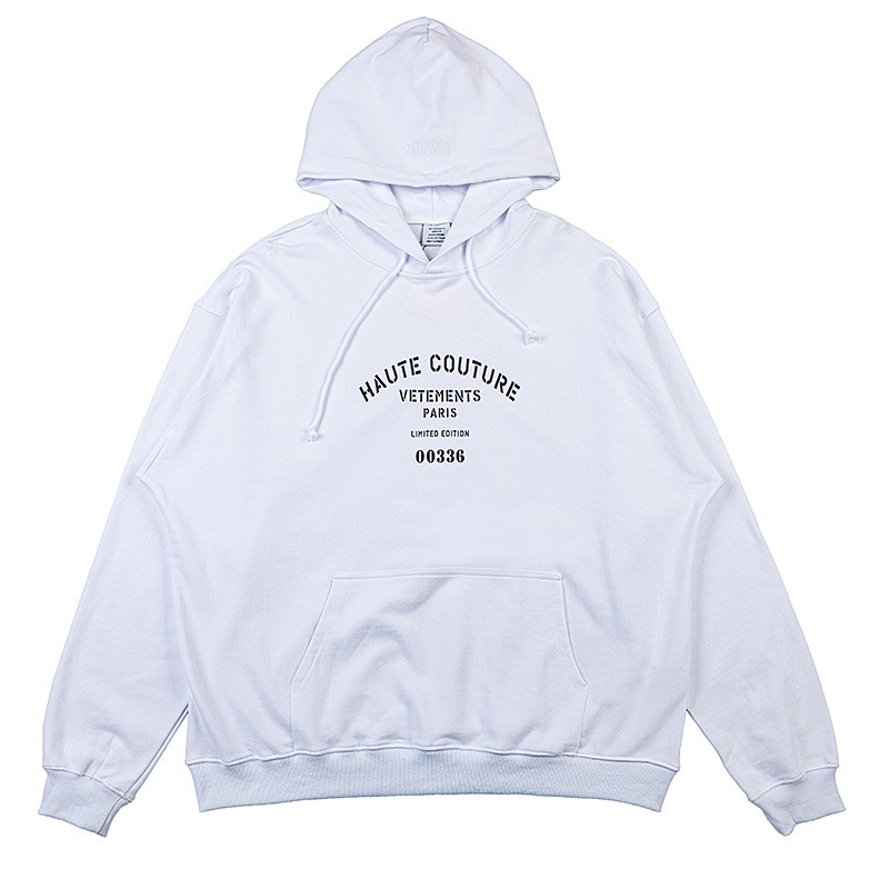 Women's Clothing lucky letter printed washed and distressed long sleeved hooded sweatshirt _voghion.com