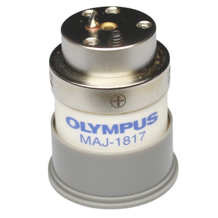 Original Olympus MAJ-1817 gastroscope and laparoscope with CLV-290SL xenon lamp bulb.