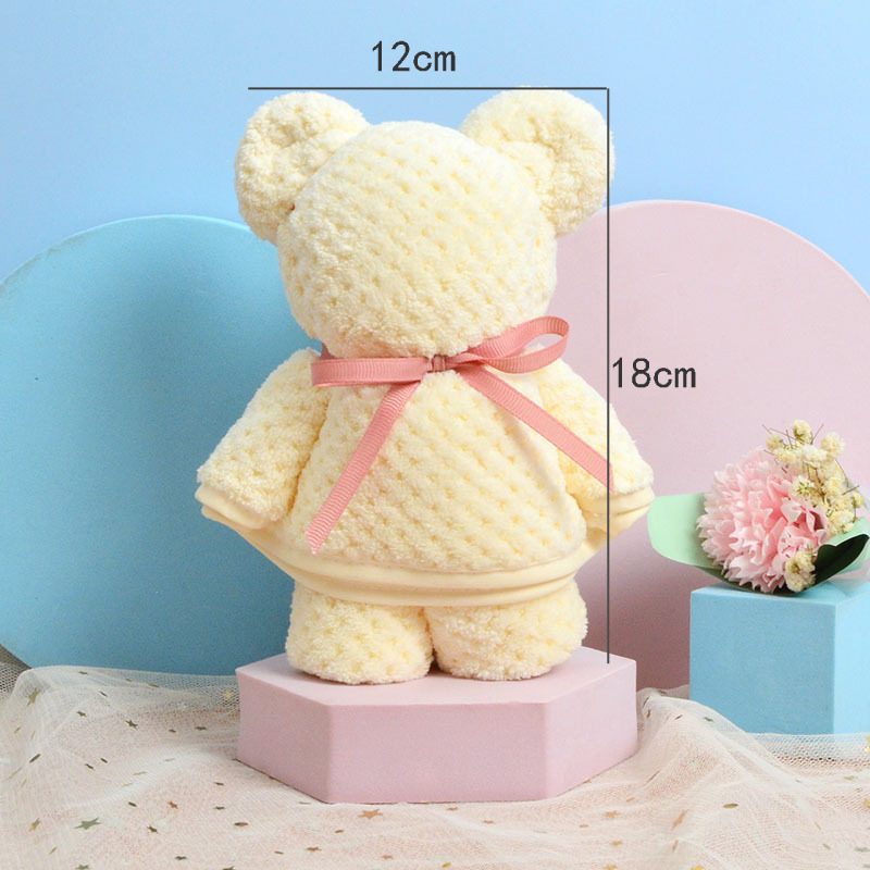 Large Towel Teddy Bear Gift for Wedding Favors, Play Doll Creative, Like Button Daily Use, Happy Shop Candy Gifts, Wholesale