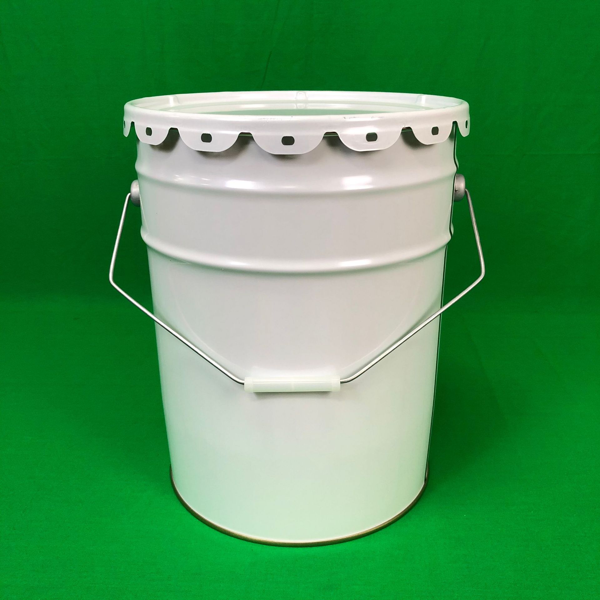厂家现货20kg花兰桶马口铁桶 大口涂白桶20升涂料桶化工桶油墨桶