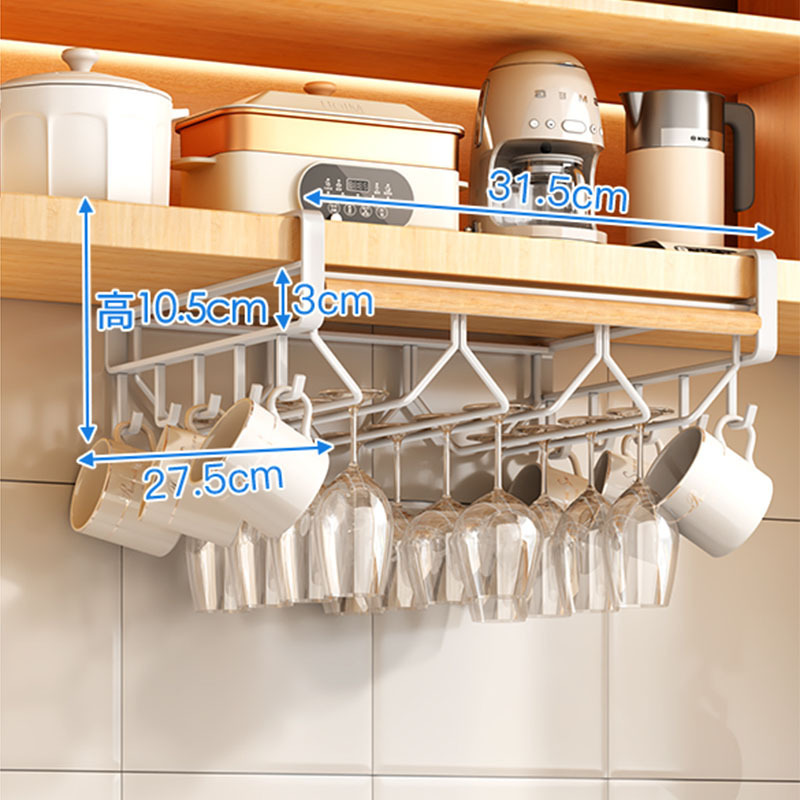 Amazon tazas almacenamiento sin agujeros colgando tazas de drenaje tazas marcadores tazas de vino rack de almacenamiento rack