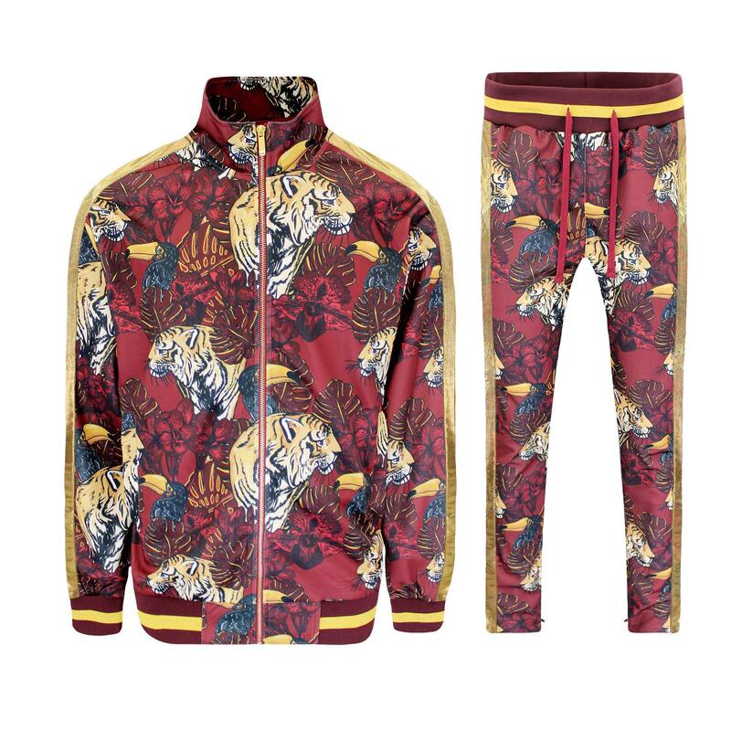 2026 Amazon's Hot-Selling 3D Printed Men's Two-Piece Sportswear Set Zip-Up Jogging Sports Suit 2026 Amazon's Hot-Selling 3D Printed Men's Two-Piece Sportswear Set Zip-Up Jogging Sports Suit