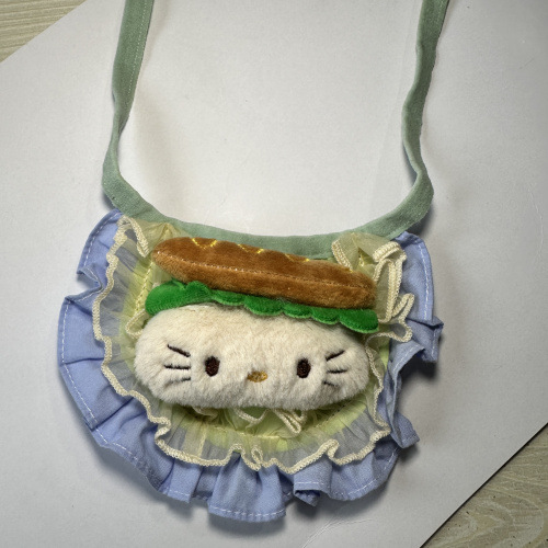 햄버거 고양이 가방