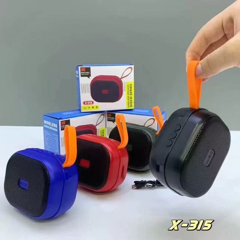 X-315蓝牙音箱低音炮户外骑行家用大音量插卡便携式小型迷你音响|undefined