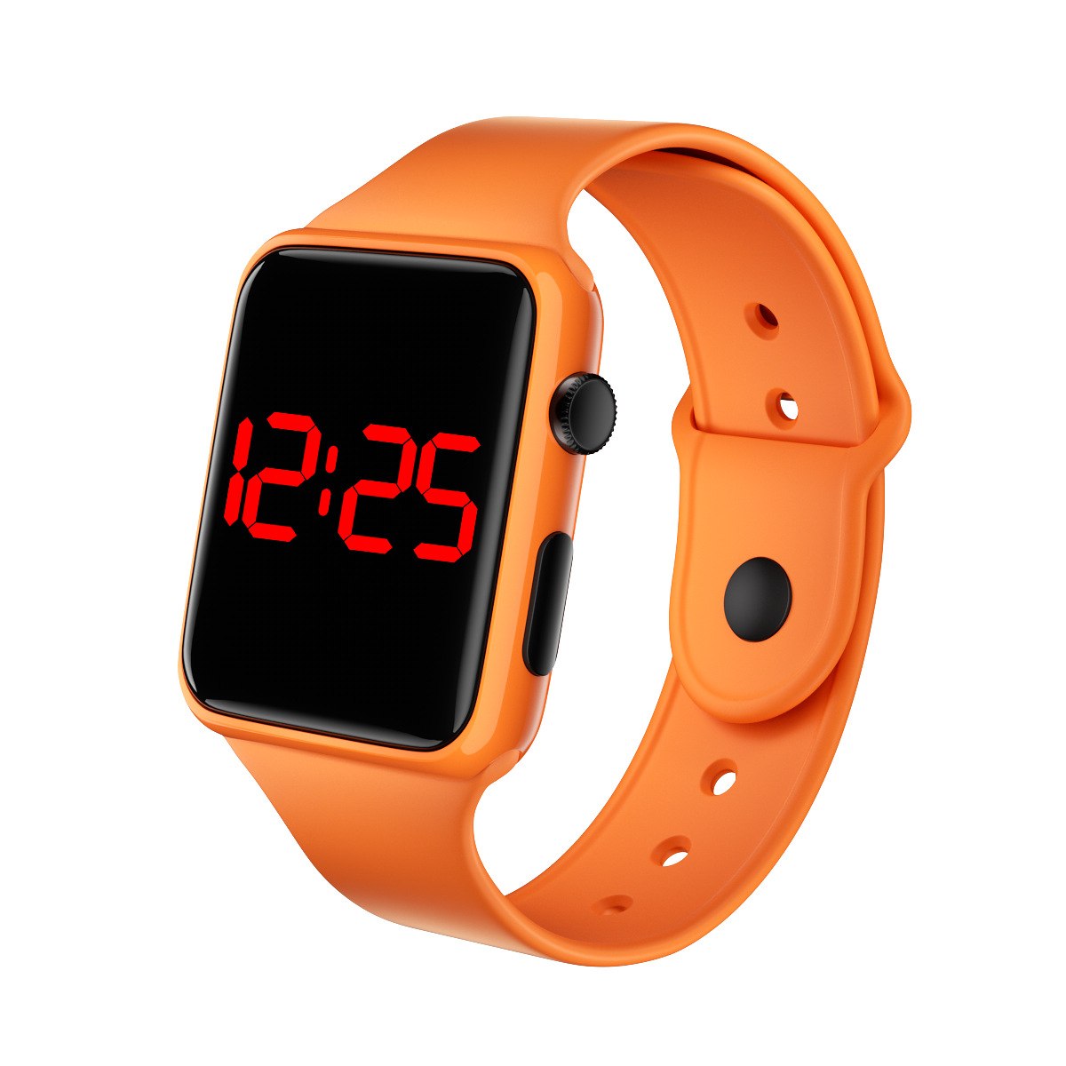 Reloj electrónico LED cuadrado, pulsera deportiva para estudiantes, venta al por mayor