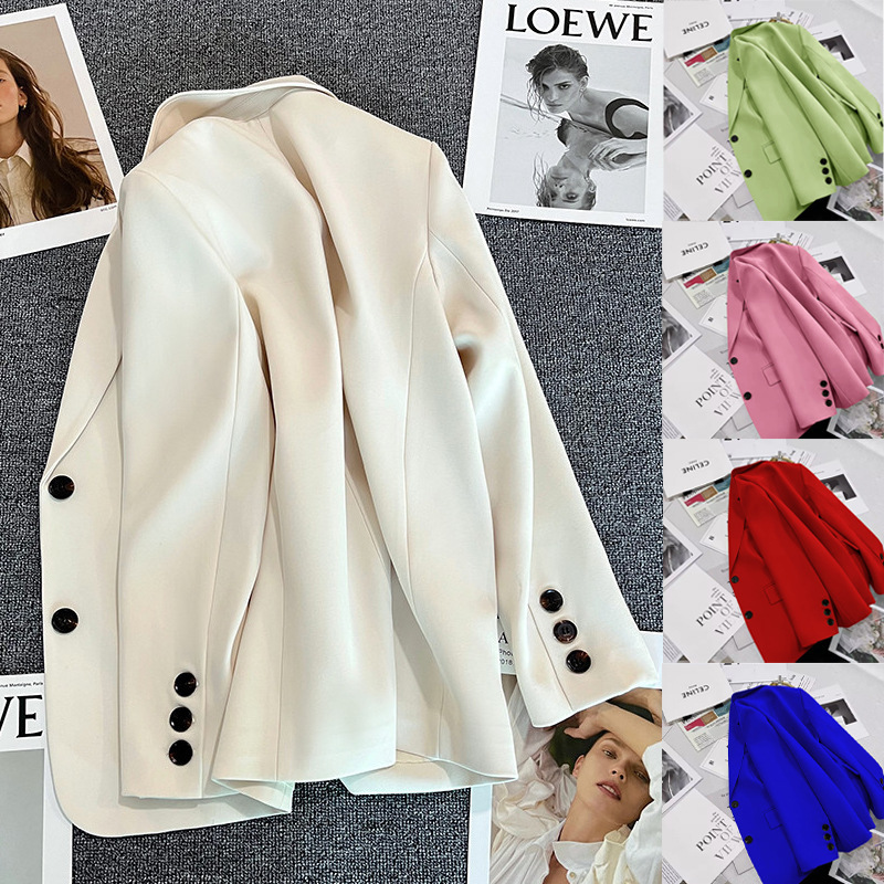 Black Blazer for Women, 2026 Spring and Autumn New Style, Casual and Elegant, Trendy for Petite Figures, Suit Jacket