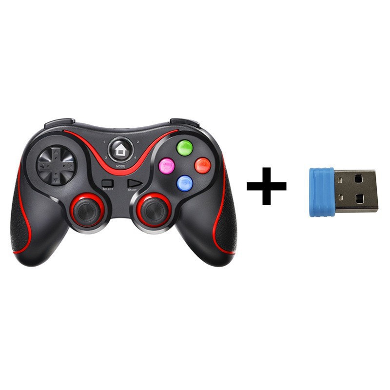 Controlador de juegos V8 compatible con juegos de teléfonos móviles Android/iOS, dispositivos portátiles inalámbricos Bluetooth para p3/pc.