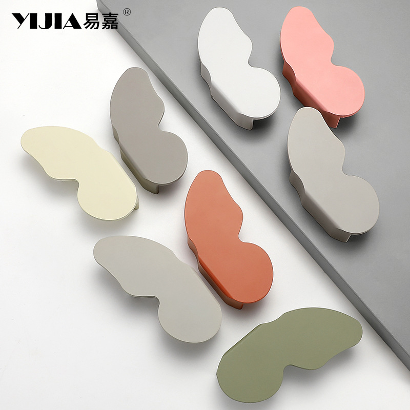 Cute love butterfly cartoon children's room cabinet door handle…