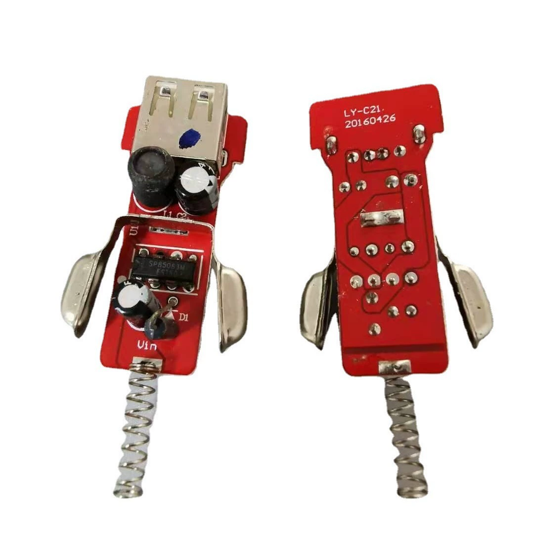 Автомобильная плата USB плата плата плата автомобильная плата 12-24V в 5V1A плата PCBA автомобильное зарядное устройство