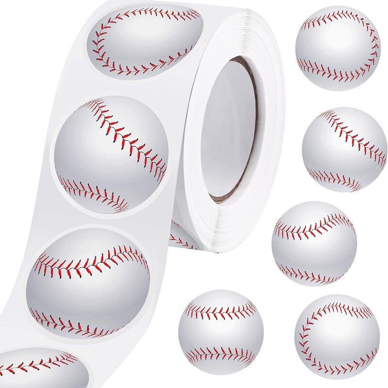 200 stickers/roll basketball sports decoration thank you seal stickers handmade holiday decoration stickers