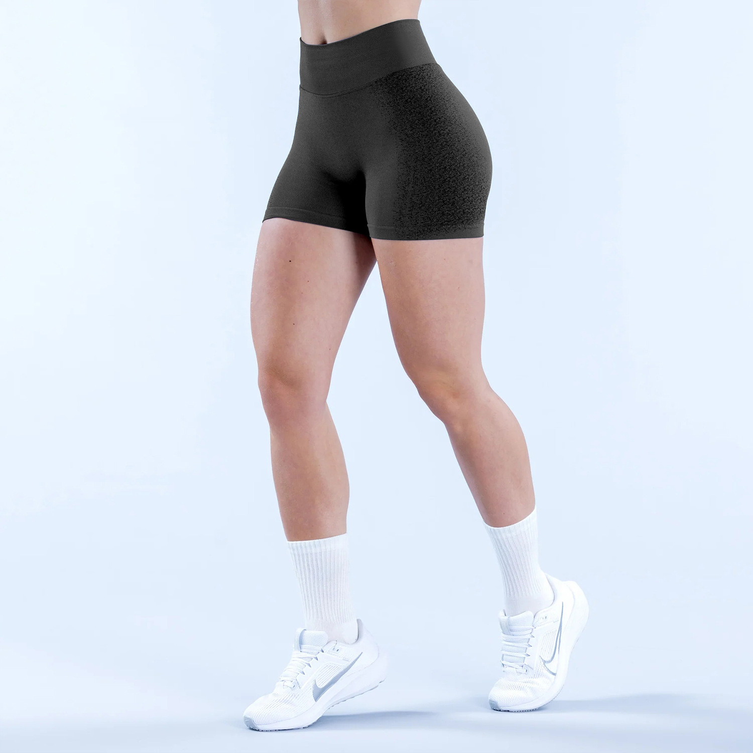 Pantalones de gimnasio de cintura alta sin costura, pantalones de gimnasio de cintura alta, pantalones de gimnasio de cadera alta, pantalones de yoga de gimnasio de correr