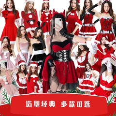 Christmas New Christmas Uniform Set Bunny Girl COS Clothing Christmas Cross-Border Wholesale Santa Claus Complete Set