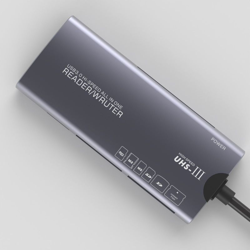 读卡器多功能USB3.0高速CF卡索尼MS相机SD/TF内存储卡XD适用苹果|undefined