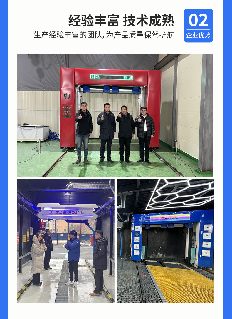 Fully Automatic Contactless Computer Car Washing Machine Elite Type Unmanned Self-Service Commercial Intelligent Car Washing and Care All-In-One Equipment