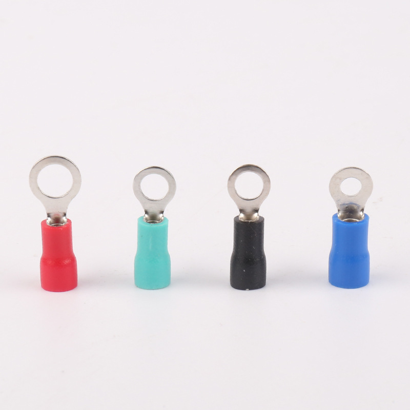 RV2-6圆形绝缘端头线鼻子圆形裸端头铜鼻子圆形冷压接线端子