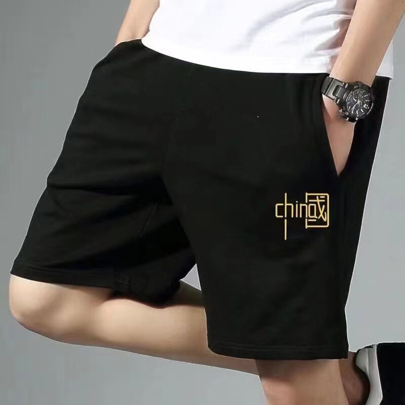 Summer Sports Shorts Men's Casual Fitness Basketball Pants Running Breathable Quick-drying Riding Training Five-point Pants
