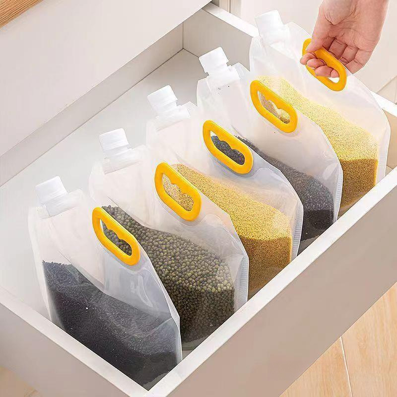 穀物密封袋、食品グレードの穀物保存品、増粘包装容器、密封缶、収納ボックス、米バケツ|undefined