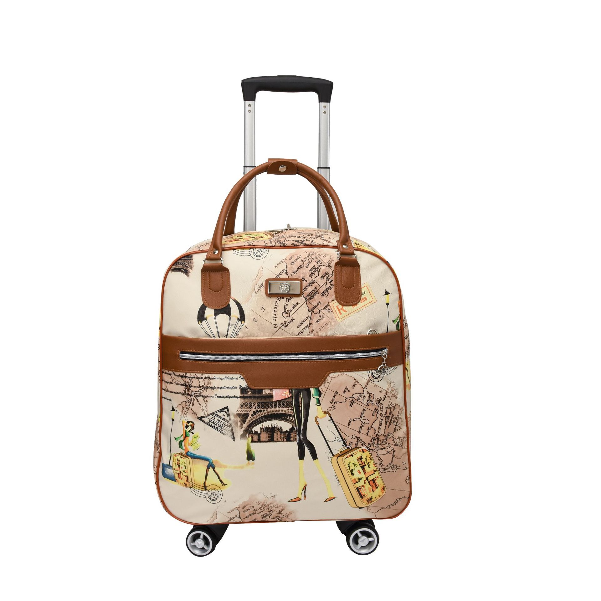 Bolsa de viaje de corta distancia bolsa de viaje impermeable bolsa de almacenamiento de ropa de viaje de negocios bolsa de embarque portátil bolsa de carro plegable