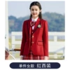 8906 single piece women's red jacket