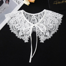 汉服云肩明制披肩蕾丝坎肩假领百搭镂空衣领少女配饰小披肩 AL133