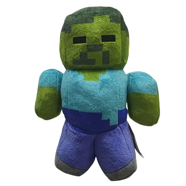 Плюшевые игрушки (Minecraft) персонажи, мягкая хлопковая набивка, множество размеров 12–55 см