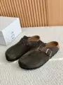 Mocha Closed Toe Clogs
