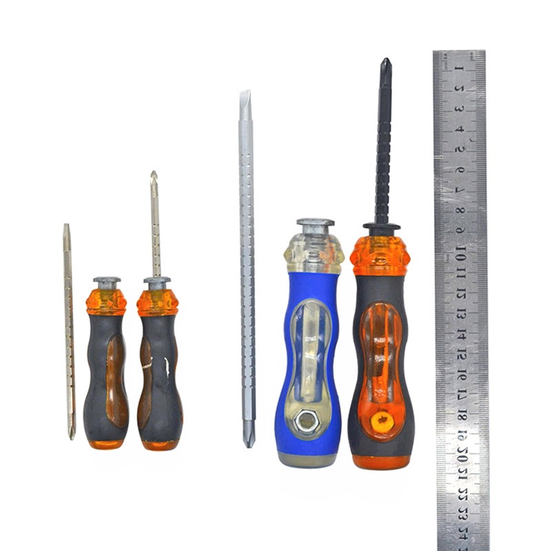 Screwdriver, hex wrench, star screwdriver, magnetic hardened household tool, cross and flathead screwdriver