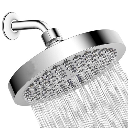 6-inch round shower pressure spray square top hotel bathroom hotel bath house small pendant