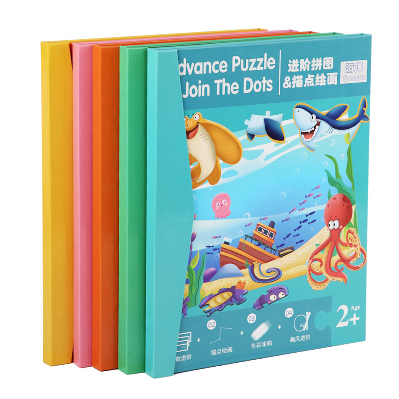 Carta infantil cognición tema navideño pegatinas de refrigerador número carta tarjeta a juego de doble cara inglés cognitivo rompecabezas magnético