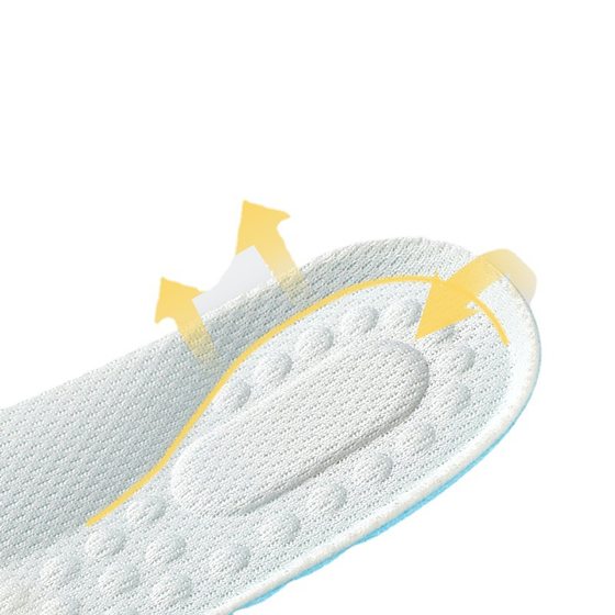 Children's Foam Sports Insoles Soft and Breathable Baby Insoles Children's Sweat Absorbing Cut Insoles