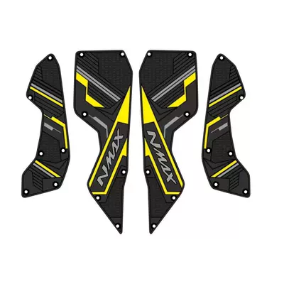 Electric vehicle foot mat – Original Car Opening Installation - yellow