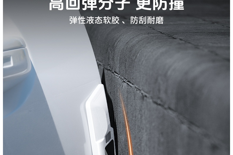 High-End Car Anti-Collision Strips to Remove Static Electricity, Anti-Scratch and Anti-Collision Body Door Protection Strips, Car Rearview Mirror Anti-Collision Stickers