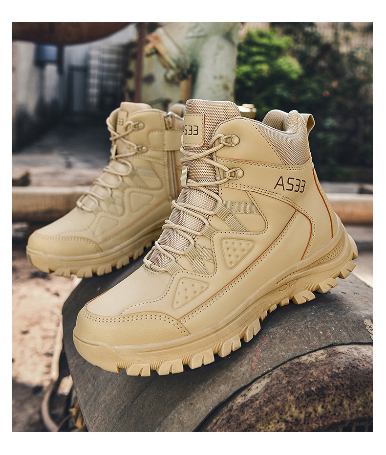 Neue Kampfstiefel, Herren-Campingstiefel, Militär-Trainingsstiefel, Herren-Wanderschuhe, Wüstenarbeitsstiefel, Herrenschuhe_voghion.com