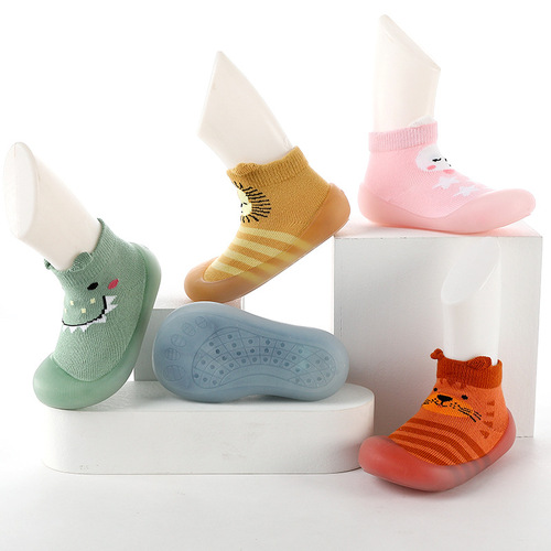 Children's floor shoes baby shoes and socks toddler socks anti-slip soft bottom indoor floor socks baby socks spring and summer