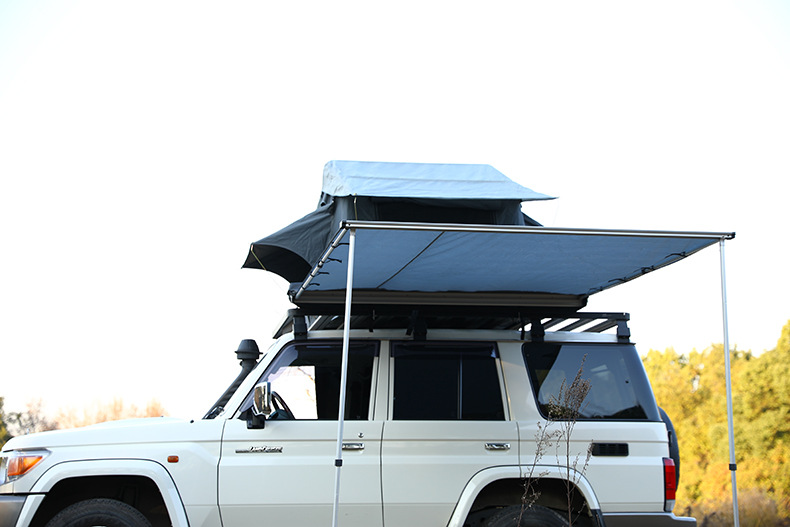 Guangsen Customized Roof Tent Manufacturer Direct-Operated Cross-Border Large Space Quick-Open Waterproof Awning Car Side Tent