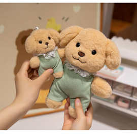 森贝尔玩偶玩具毛绒可爱贵宾小鼻嘎犬宝宝公仔网红小狗家族