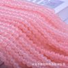 Factory wholesale baking paint 4/6/8/10 Glass imitation jade round beads DIY jewelry accessories beaded windy hair decoration materials