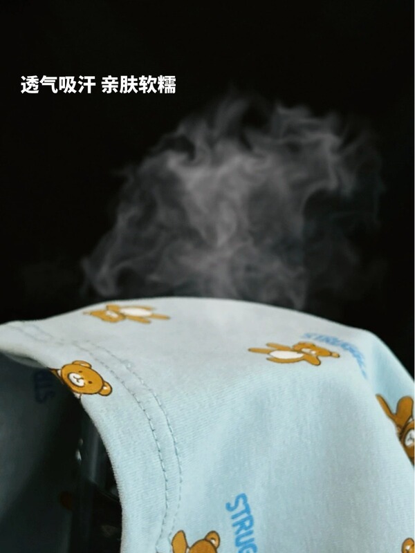 新款无骨工艺儿童莱卡棉秋衣秋裤套装宝宝睡衣男女童家居服|undefined