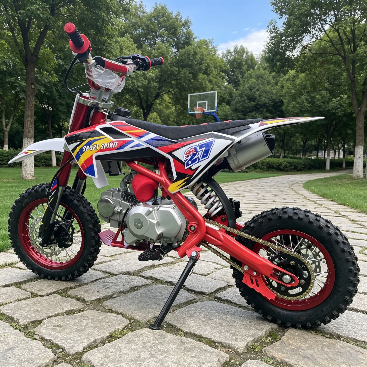 Directly Supplied from the Manufacturer, 110Cc Children's Off-Road Motorcycle, Four-Stroke Mountain Off-Road Motorcycle, Adult Mini